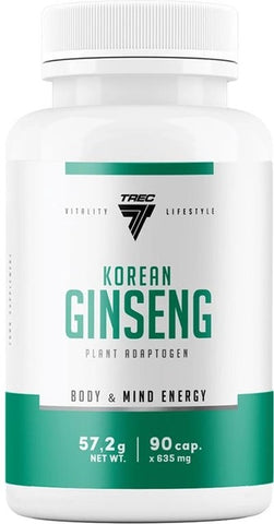 Trec Nutrition, Korean Ginseng - 90 caps