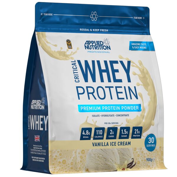 Applied Nutrition, Critical Whey, Vanilla Ice Cream - 900g