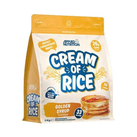 Applied Nutrition, Cream of Rice, Golden Syrup - 1000g