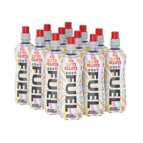 Applied Nutrition, Bodyfuel Hydration & Vitamin Water, Love Hearts - 12 x 500 ml.