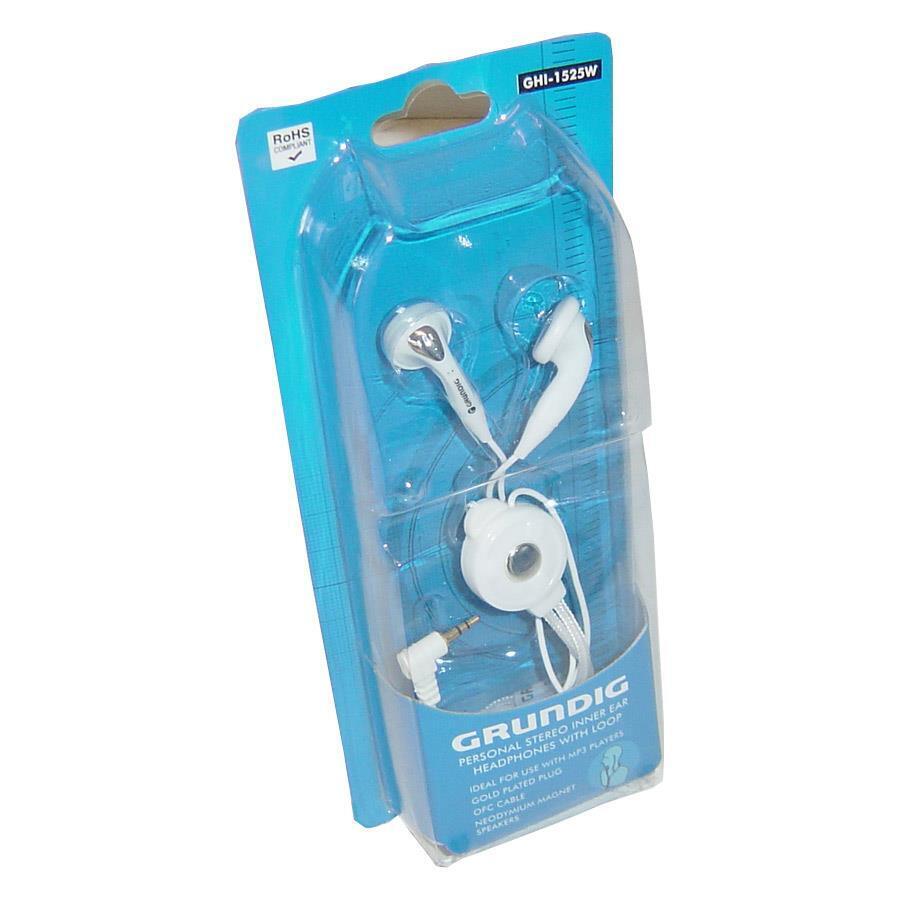 Grundig Gurundig øretelefon m/løkke 4 MP3 2,5 mm