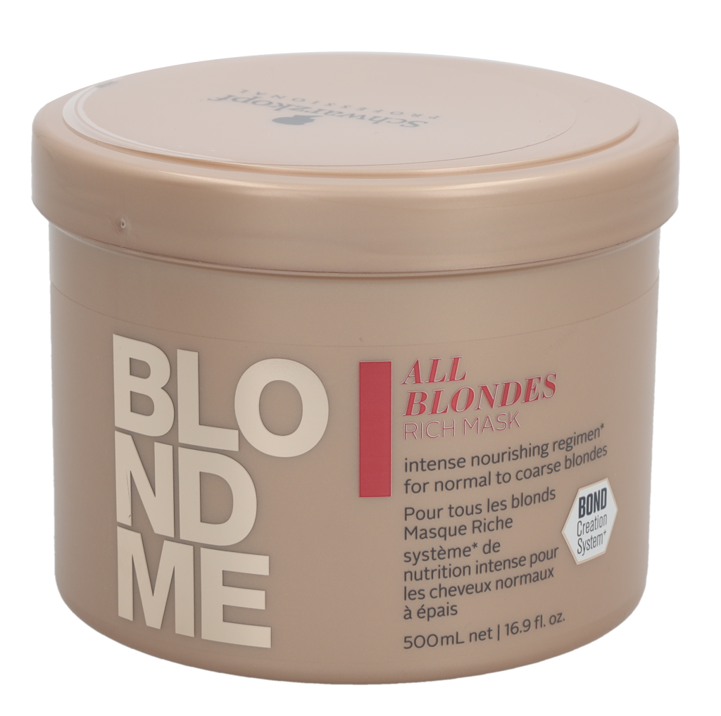 Blond Me Mascarilla Rica Todas las Rubias 500 ml
