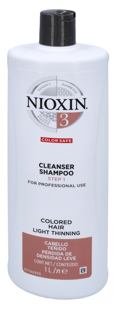 Nioxin System 3 Champú Limpiador 1000 ml