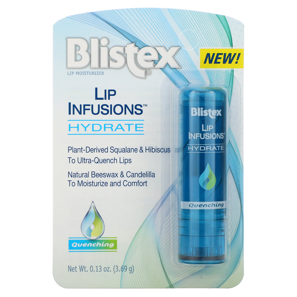 Blistex, Lip Infusions, Lip Moisturizer, Hydrate, 0,13 oz (3,69 g)