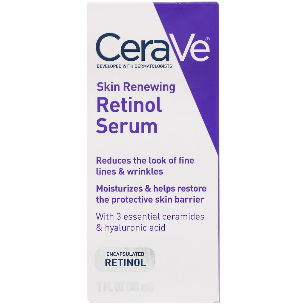 CeraVe, Suero renovador de retinol para la piel, 1 fl oz (30 ml)
