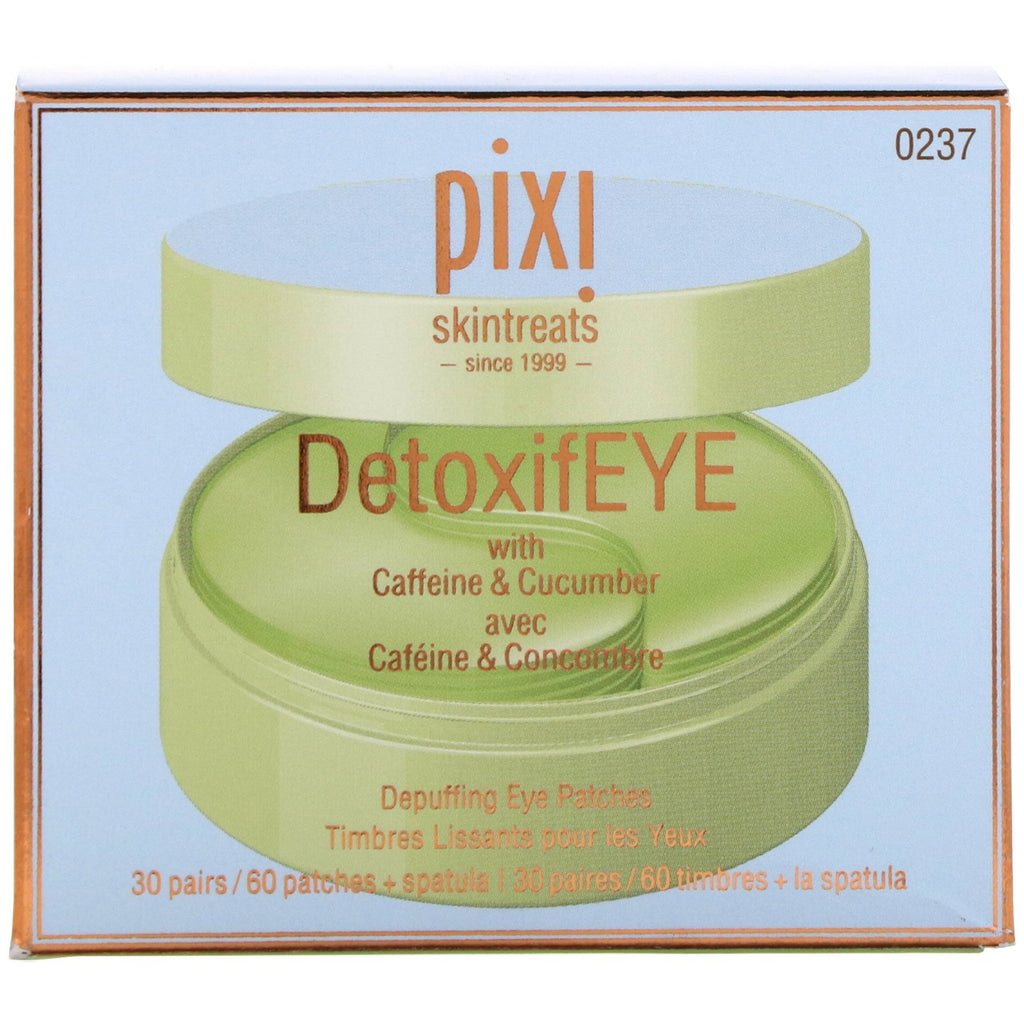 Pixi Beauty, Skintreats, DetoxifEye, Puffing Eye Patches, 30 par + spatel