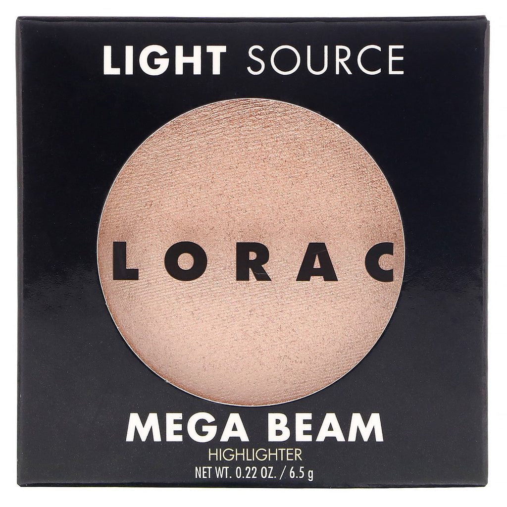 Lorac, lyskilde, Mega Beam Highlighter, Gilded Lily, 0,22 oz (6,5 g)