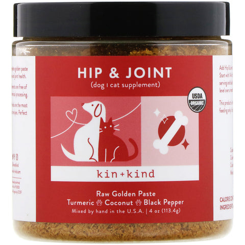 Kin+Kind, Hip & Joint, Raw Golden Paste, 4 oz (113.4 g)