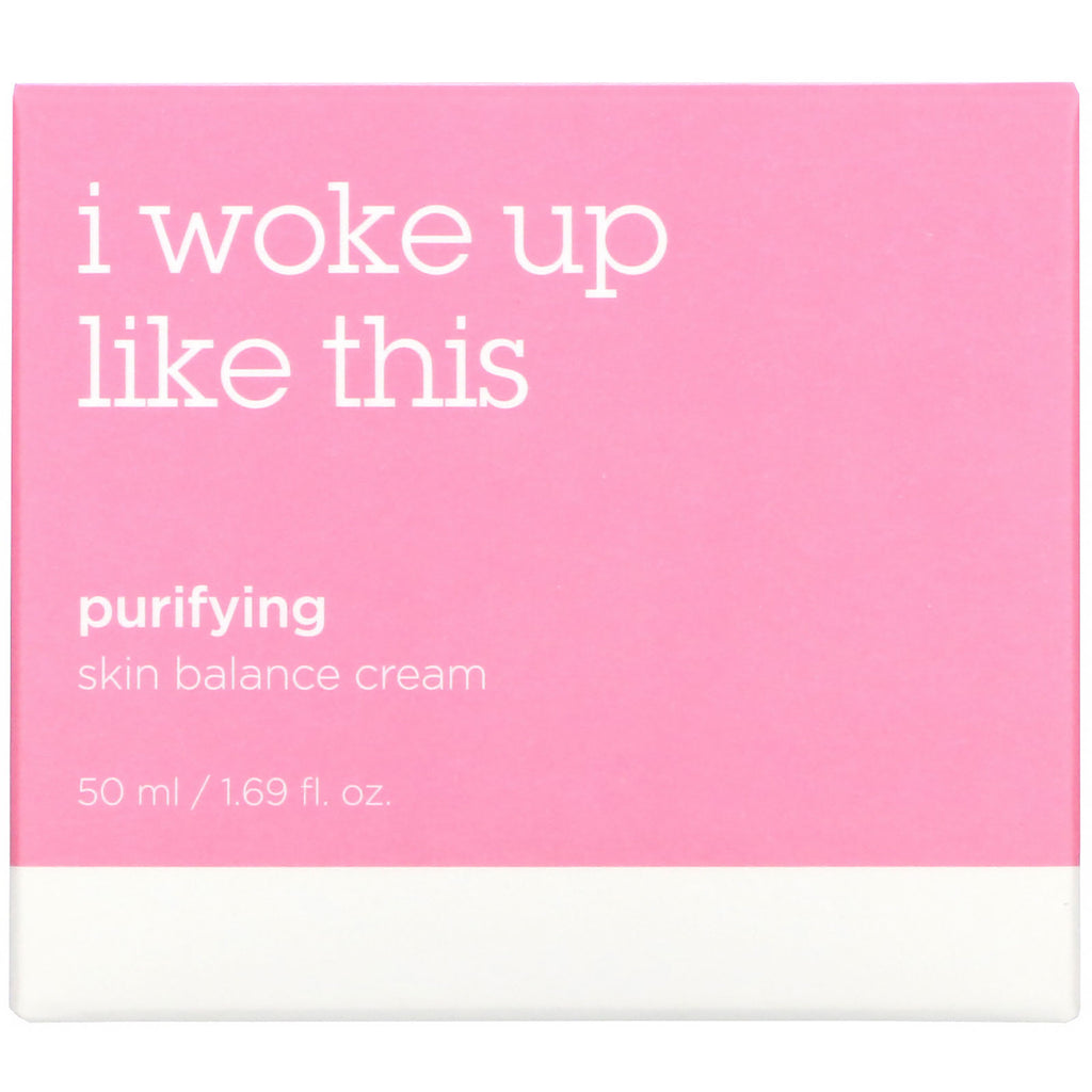 Me desperté así, Purificante, Crema para equilibrar la piel, 1,69 fl oz (50 ml)