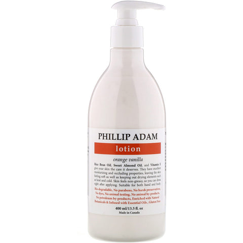 Phillip Adam, Lotion, Orange Vanilla, 13.5 fl oz (400 ml)