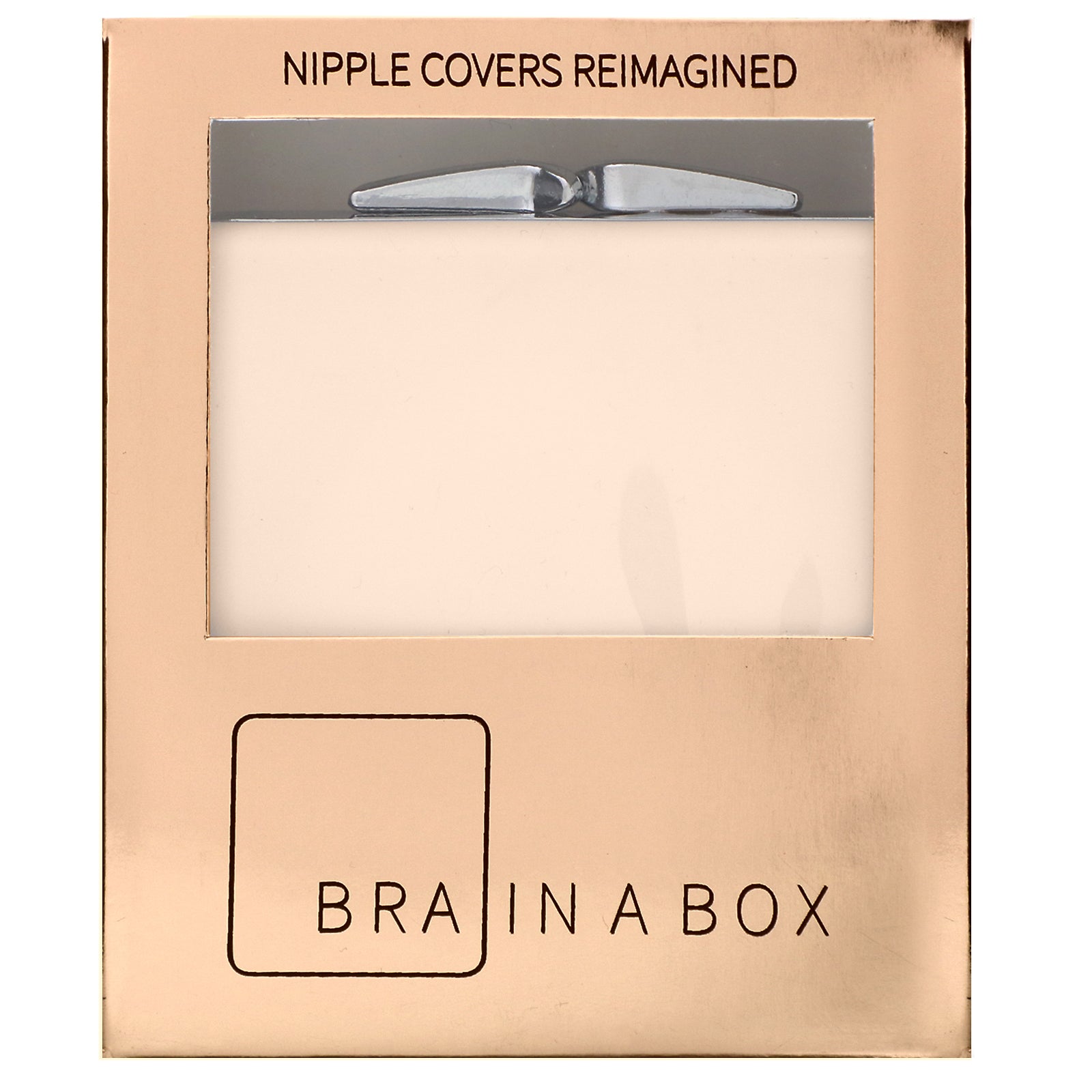 Bra in a Box, Luxe Box with Nipcos, Light, 1 Pair