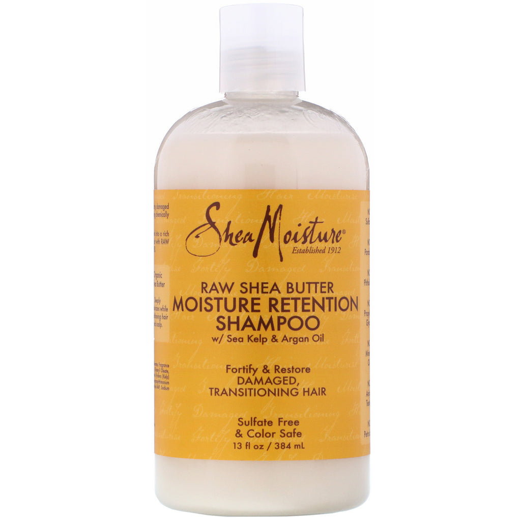 SheaMoisture, Moisture Retention Shampoo, Raw Shea Butter, 13 fl oz (384 ml)