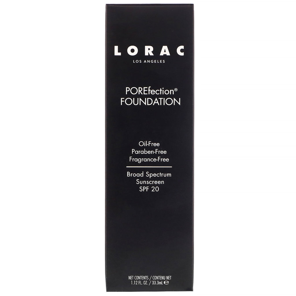 Lorac, POREfection Foundation, PR4 Light Medium, 1,12 fl oz (33,3 ml)