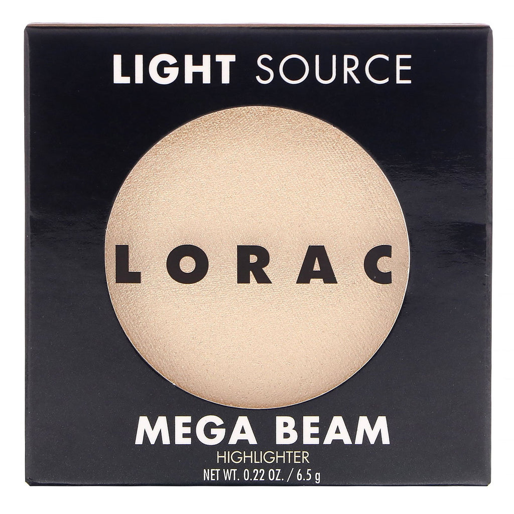 Lorac, Fuente de luz, Resaltador Mega Beam, Celestial, 6,5 g (0,22 oz)