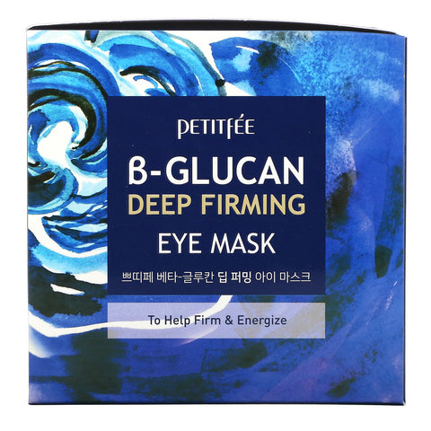 Petitfee, B-Glucan Deep Firming Eye Mask, 60 stykker (70 g)