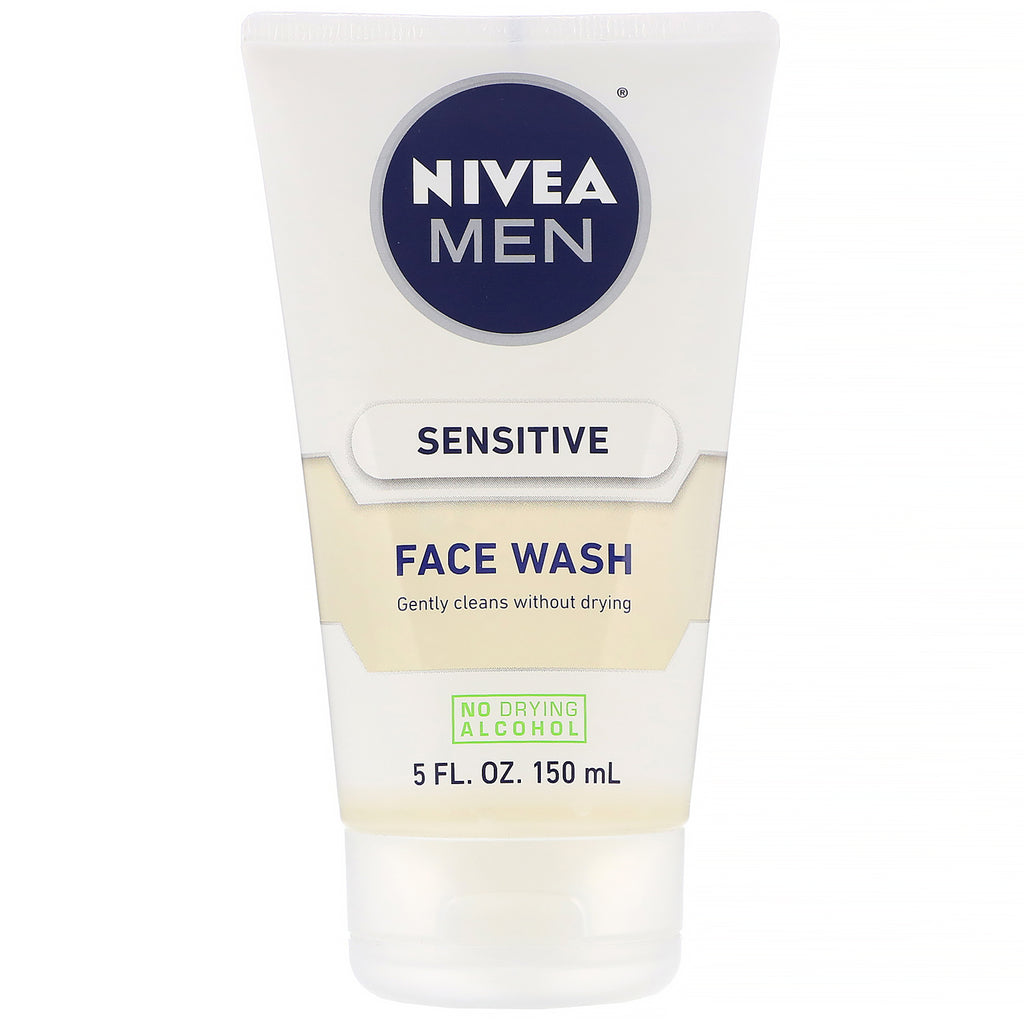 Nivea, Men, Sensitive Face Wash, 5 fl oz (150 ml)