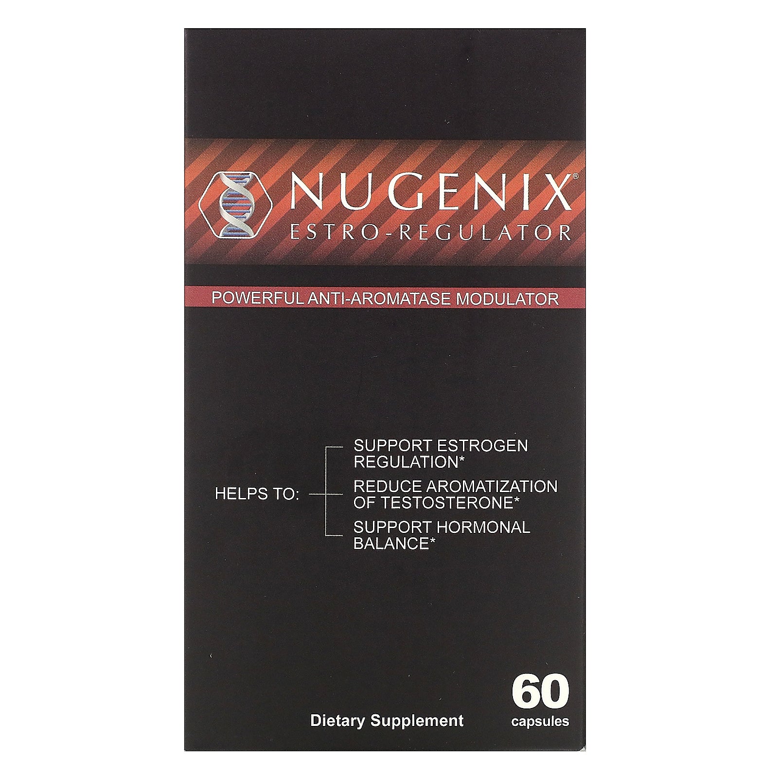 Nugenix, Estro-Regulator, Powerful Anti-Aromatase Modulator, 60 Capsules