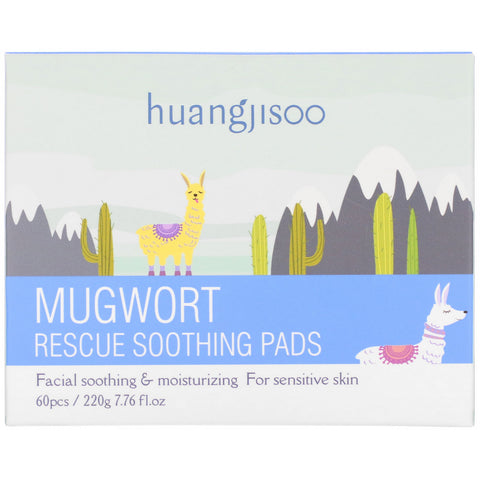 Huangjisoo, Bynke, Rescue Soothing Pads, 60 Pads, 7,76 fl oz (220 g)