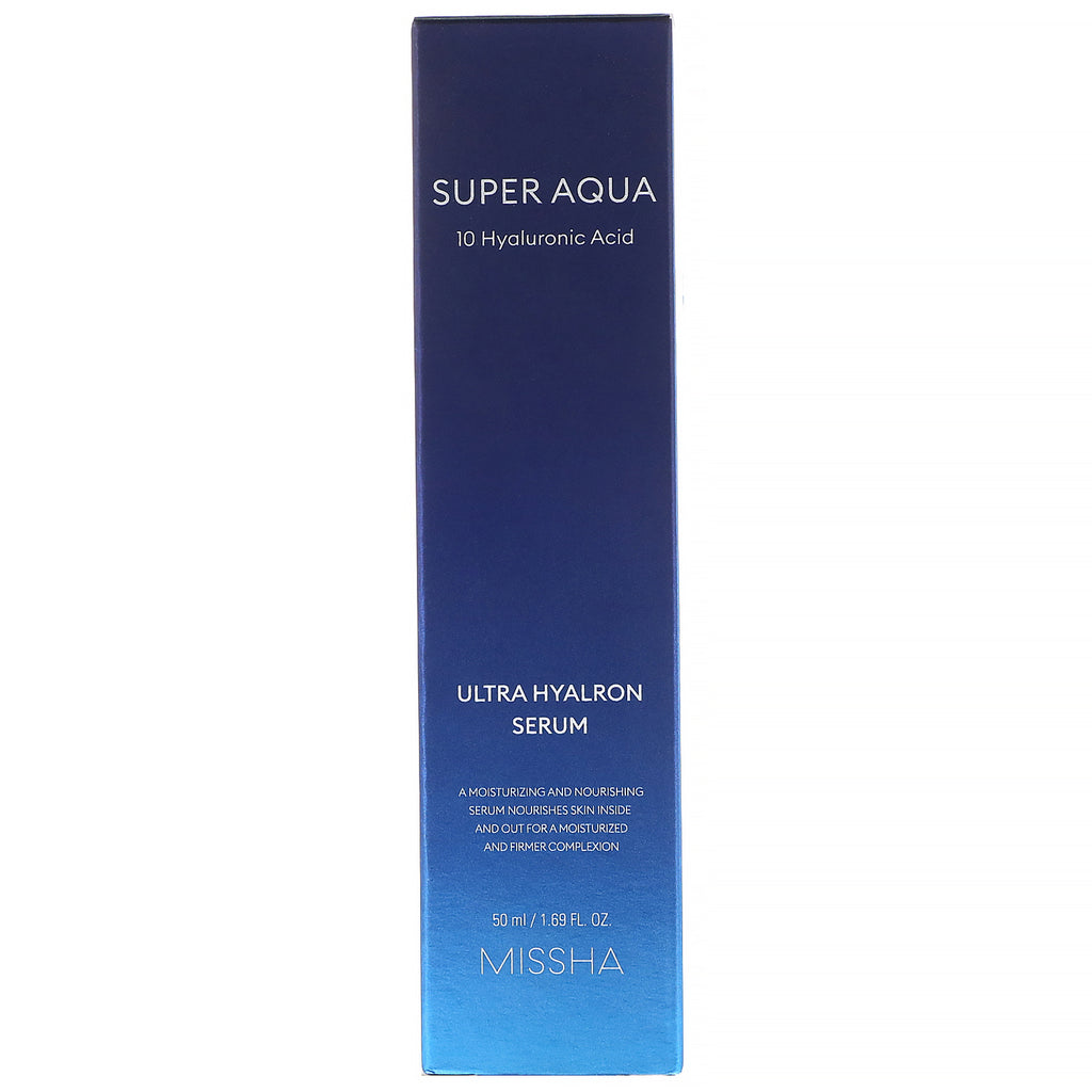 Missha, Super Aqua, Ultra Hyalron Serum, 1.69 fl oz (50 ml)