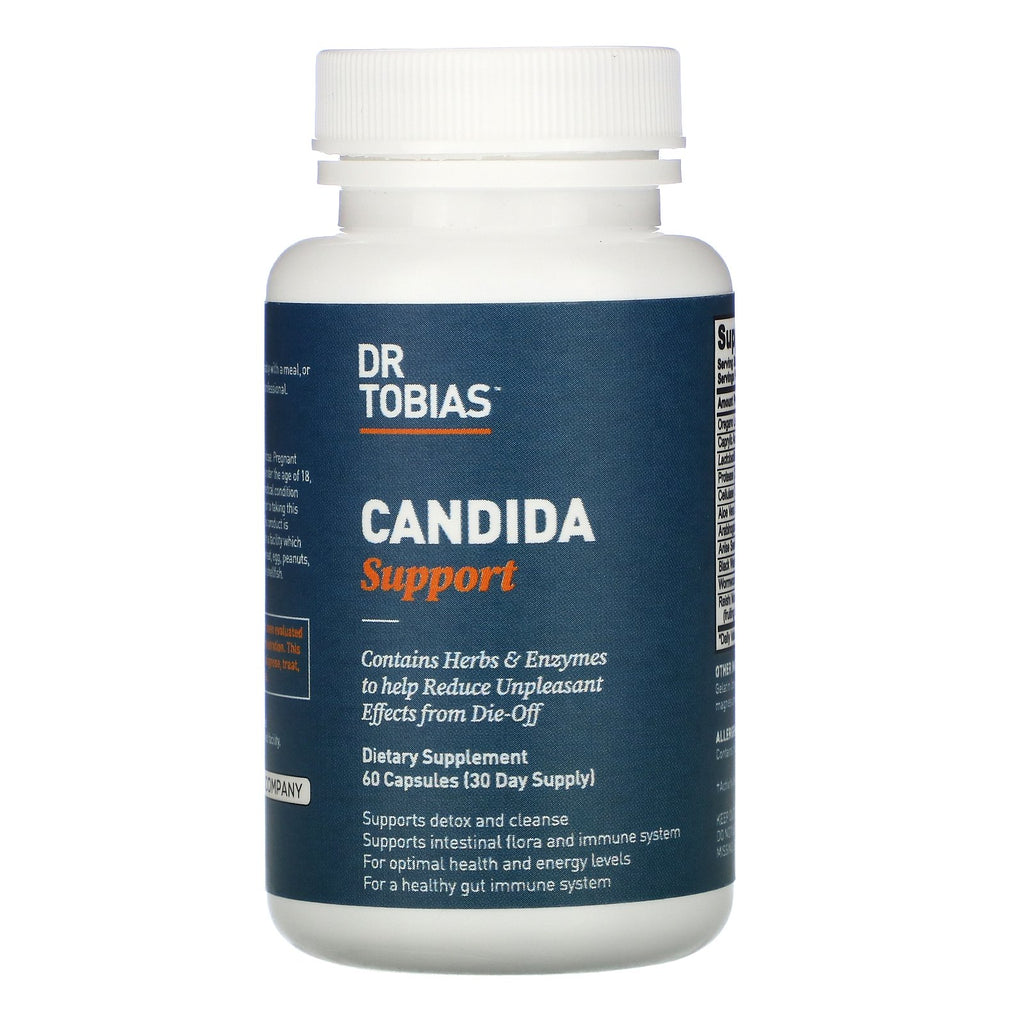 Dr. Tobias, Candida Support, 60 Capsules