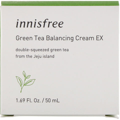 Innisfree, Green Tea Balancing Cream EX, 1,69 oz (50 ml)