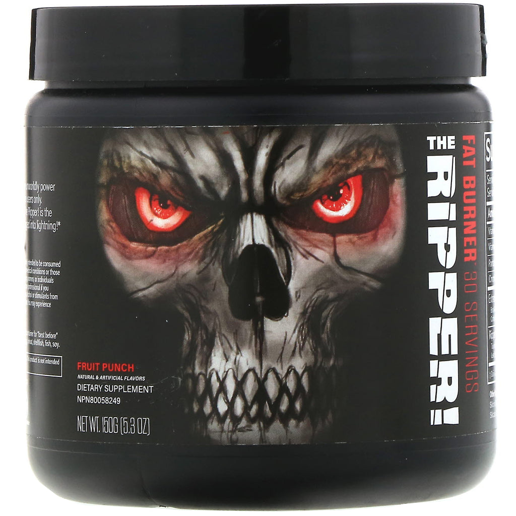 JNX Sports, The Ripper, Fat Burner, Fruit Punch,  5.3 oz (150 g)