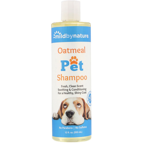 Mild By Nature, Oatmeal Pet Shampoo, 12 fl oz (355 ml)