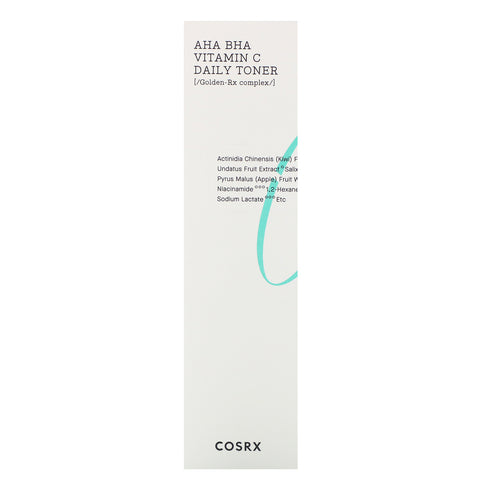 Cosrx, Refresh, Tónico diario con vitamina C AHA BHA, 150 ml (5,07 oz. líq.)