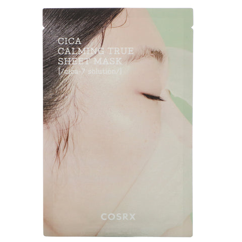 Cosrx, Pure Fit, Cica Calming True Sheet Beauty Mask, 1 Sheet, 0.71 fl oz (21 ml)