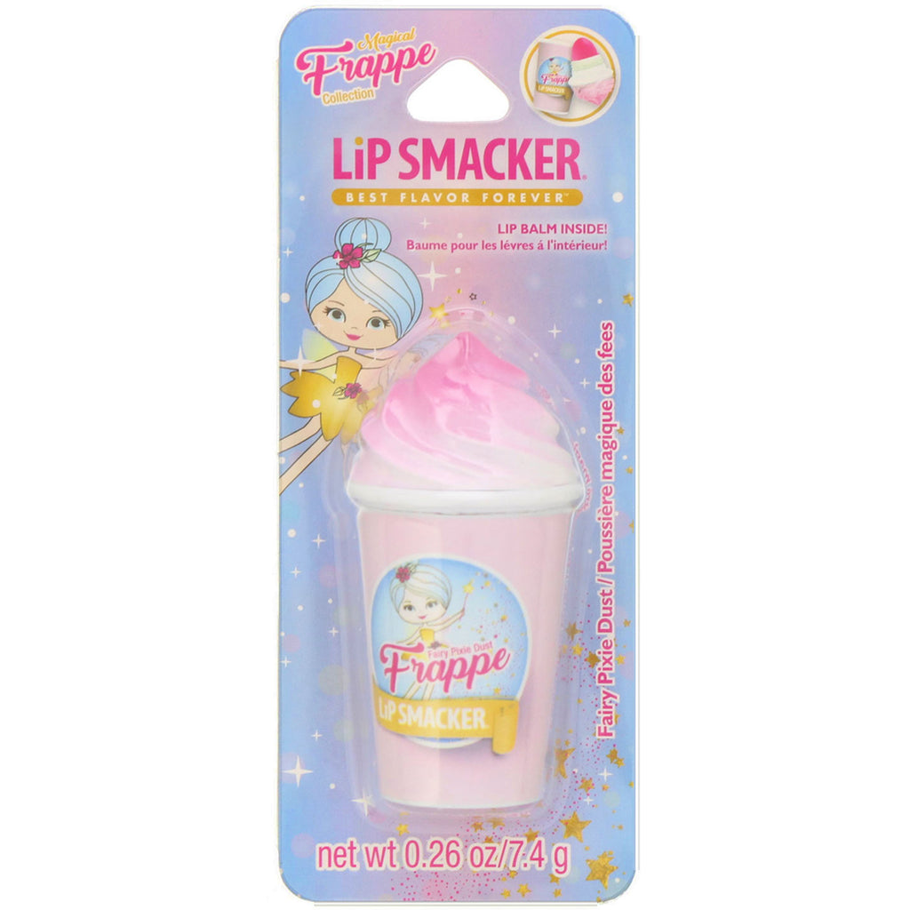 Lip Smacker, Frappe Cup Lip Balm, Fairy Pixie Dust, 0.26 oz (7.4 g)