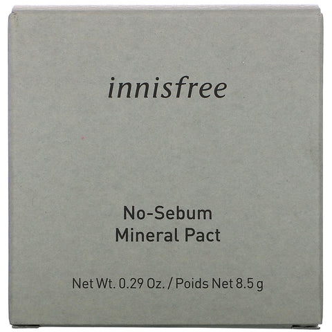 Innisfree, Pacto mineral sin sebo, 8,5 g (0,29 oz)