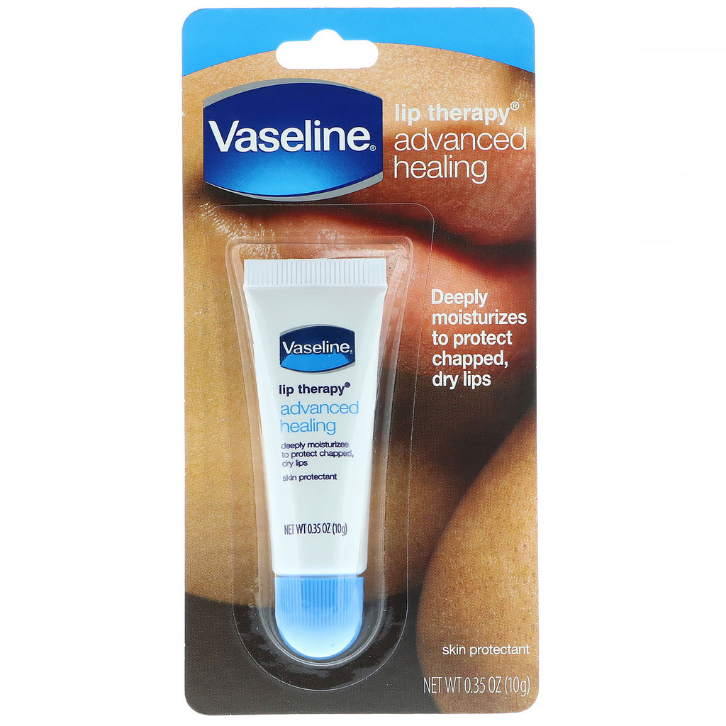 Vaseline, Lip Therapy, Advanced Healing Skin Protectant, 0,35 oz (10 g)