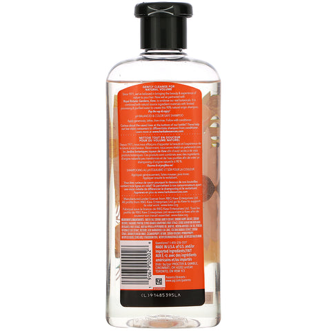 Herbal Essences, Champú Naked Volume, pomelo blanco y menta mosa, 400 ml (13,5 oz. líq.)