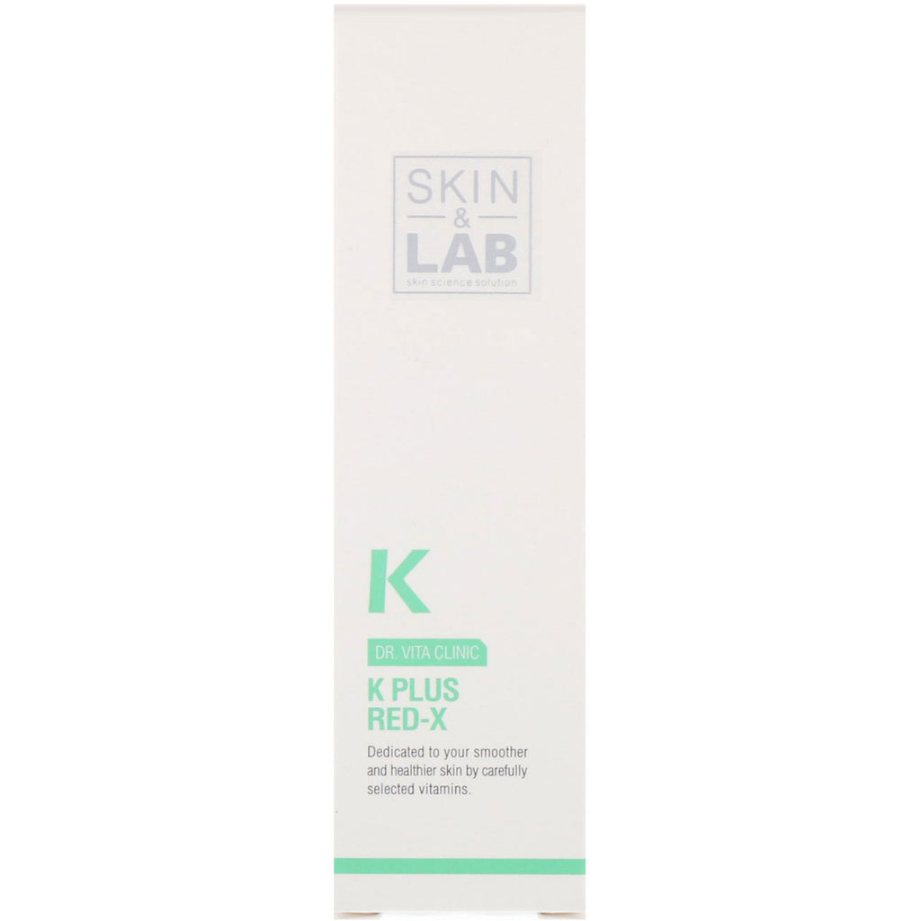 Skin&amp;Lab, Clínica Dr. Vita, Crema K Plus Red-X, Vitamina K, 30 ml