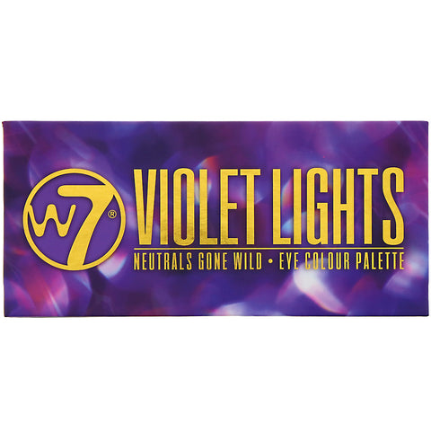 W7, Violet Lights, Neutrals Gone Wild, Øjenfarvepalet, 0,39 oz (11,2 g)
