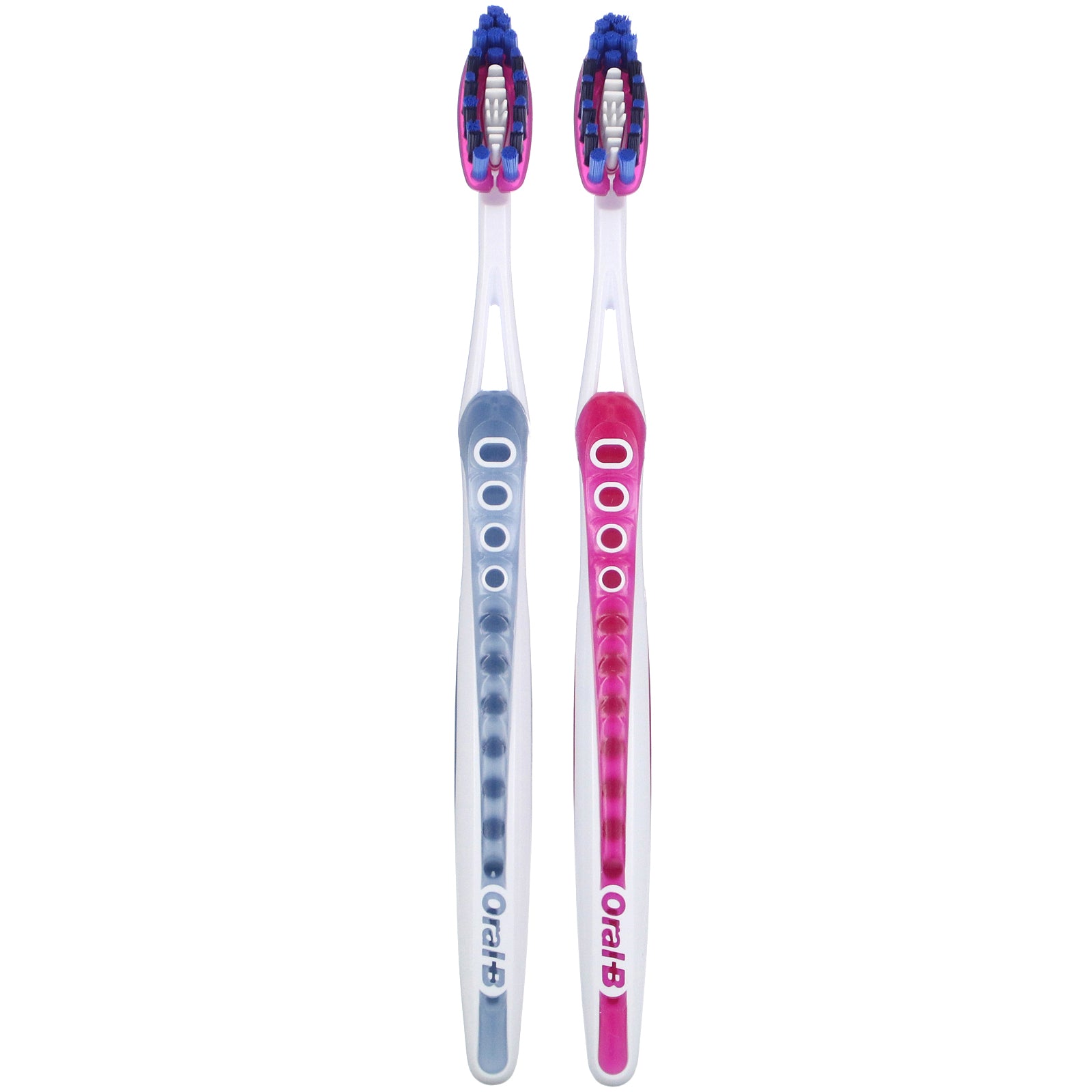 Oral-B, 3D White, Luxe Toothbrush, Medium Bristles, 2 Toothbrushes