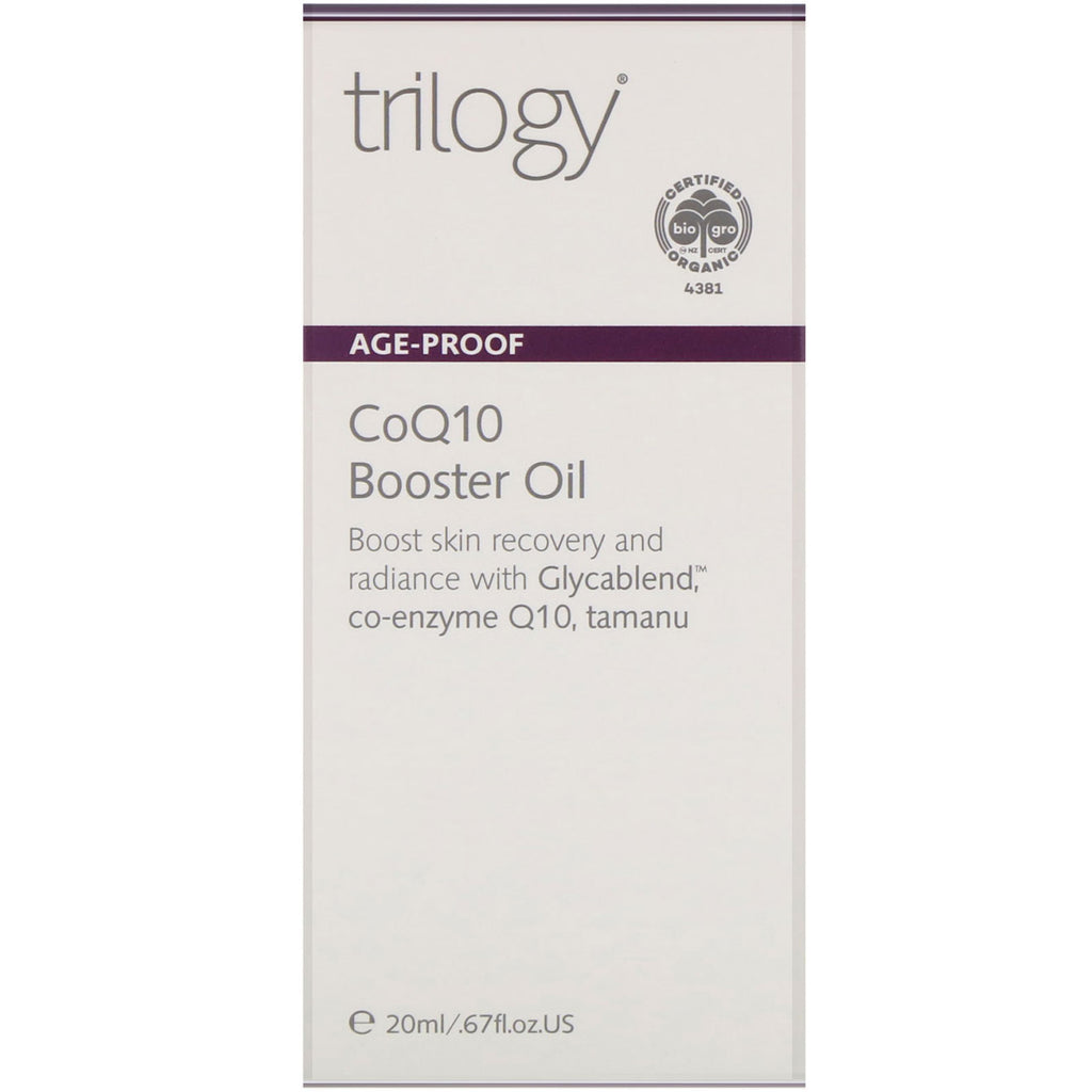 Trilogy, A prueba de edad, aceite potenciador de CoQ10, 20 ml (0,67 oz. líq.)