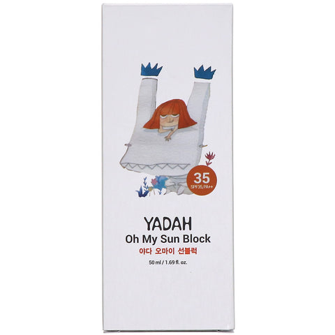 Yadah, Oh My Sun Block 35, 1,69 fl oz (50 ml)