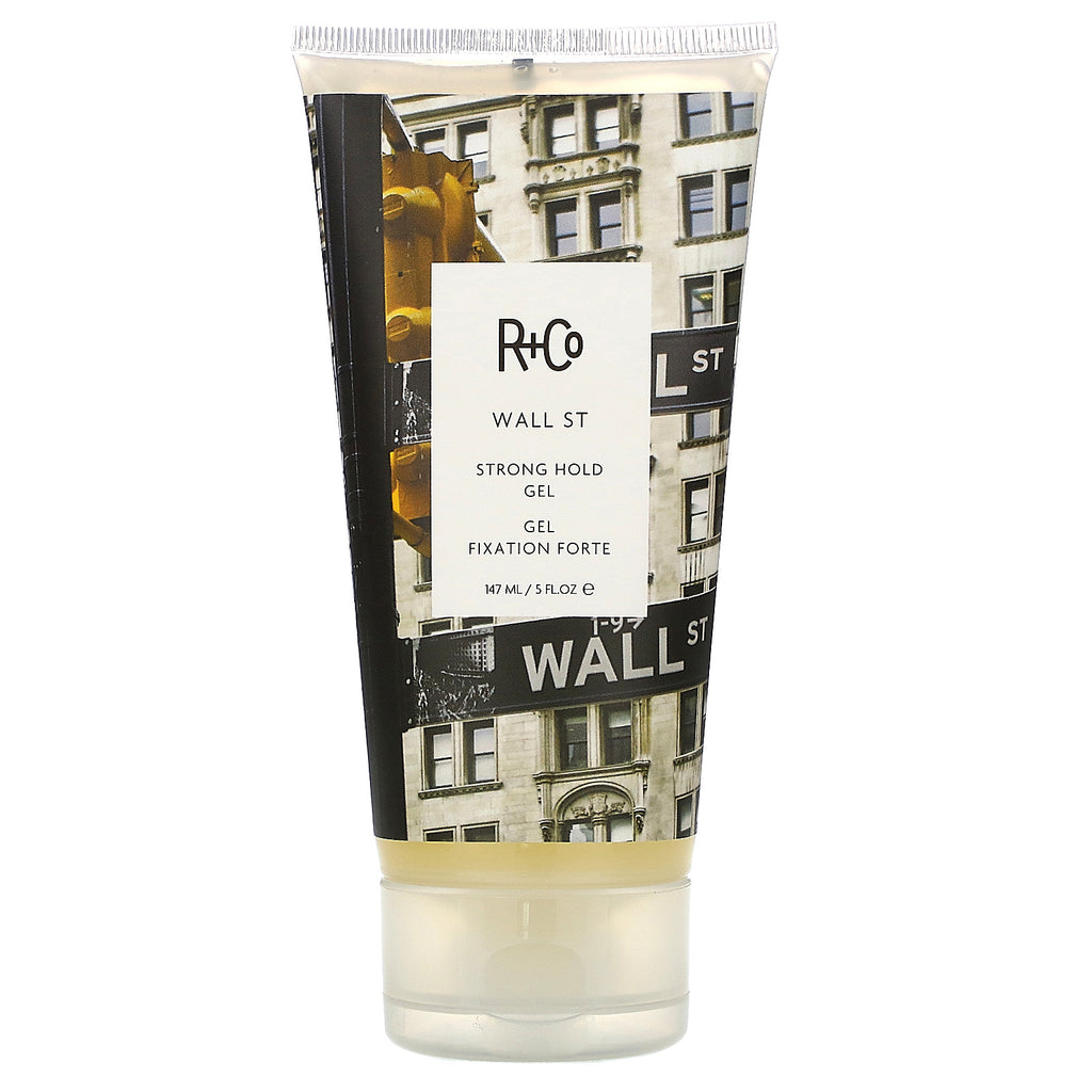 R+Co, Wall ST, Strong Hold Gel, 5 fl oz (147 ml)