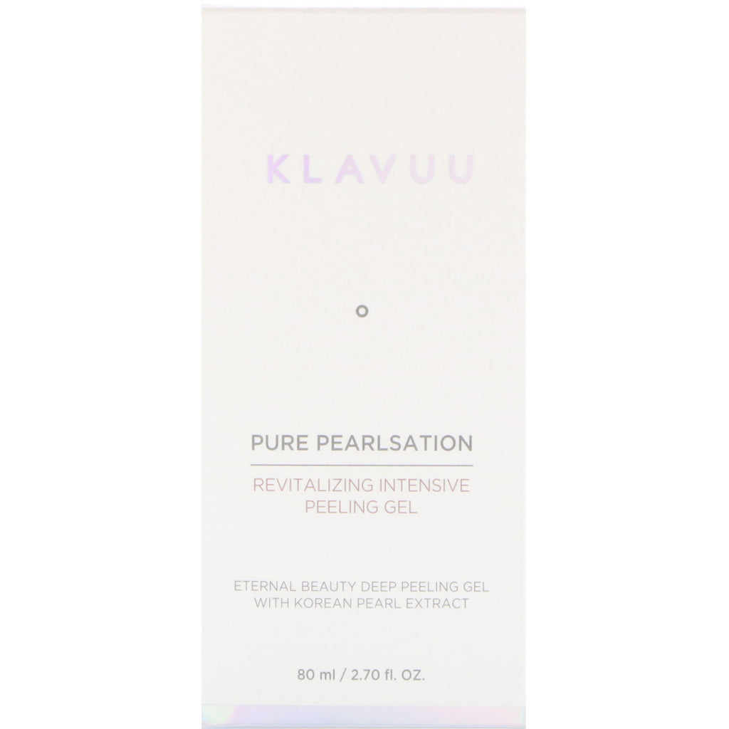 KLAVUU, Pure Pearlsation, Revitalizing Intensiv Peeling Gel, 2,70 fl oz (80 ml)