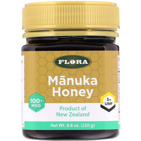 Flora, Manuka Honey, MGO 100+, 8.8 oz (250 g)