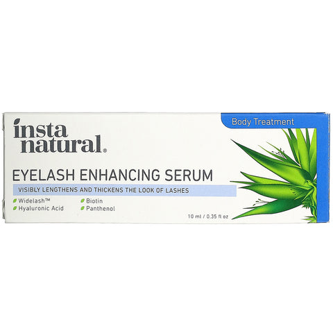 InstaNatural, øjenvippeforstærkende serum, 0,35 fl oz (10 ml)