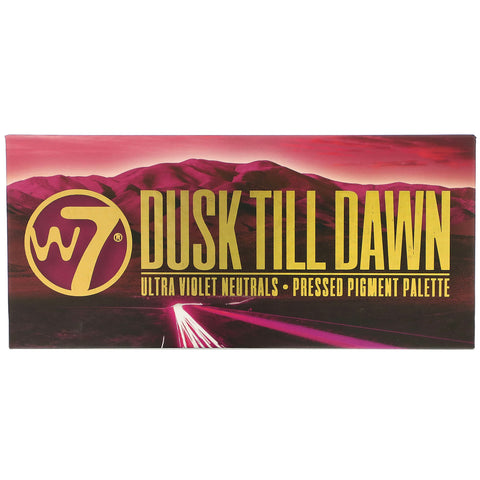 W7, Dusk Till Dawn, Neutrales ultravioleta, paleta de pigmentos compactos, 9,6 g (0,34 oz)