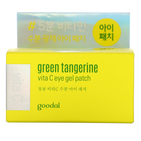 Goodal, Mandarina verde, parche en gel para ojos Vita C, 2,53 oz (72 g)
