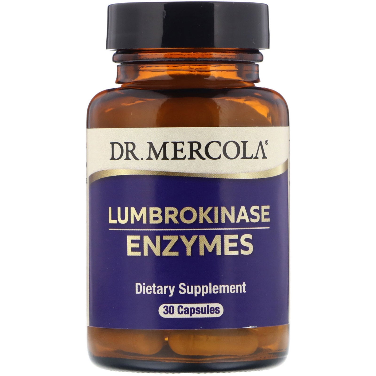 Dr. Mercola, Lumbrokinase Enzymes, 30 Capsules