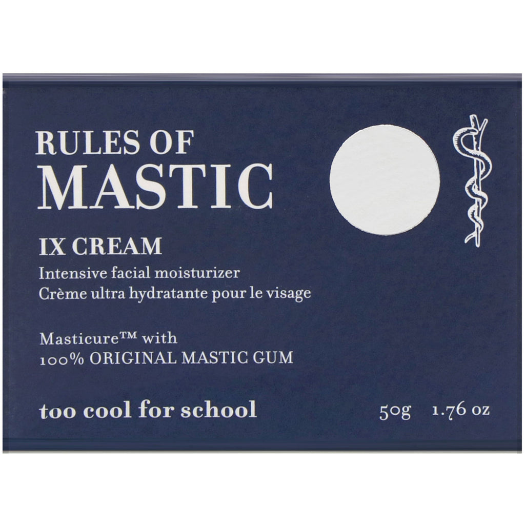 Too Cool for School, Rules of Mastic, Crema IX, 50 g (1,76 oz)