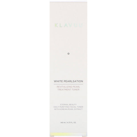 KLAVUU, White Pearlsation, Revitalizing Pearl Treatment Toner, 4,73 fl oz (140 ml)