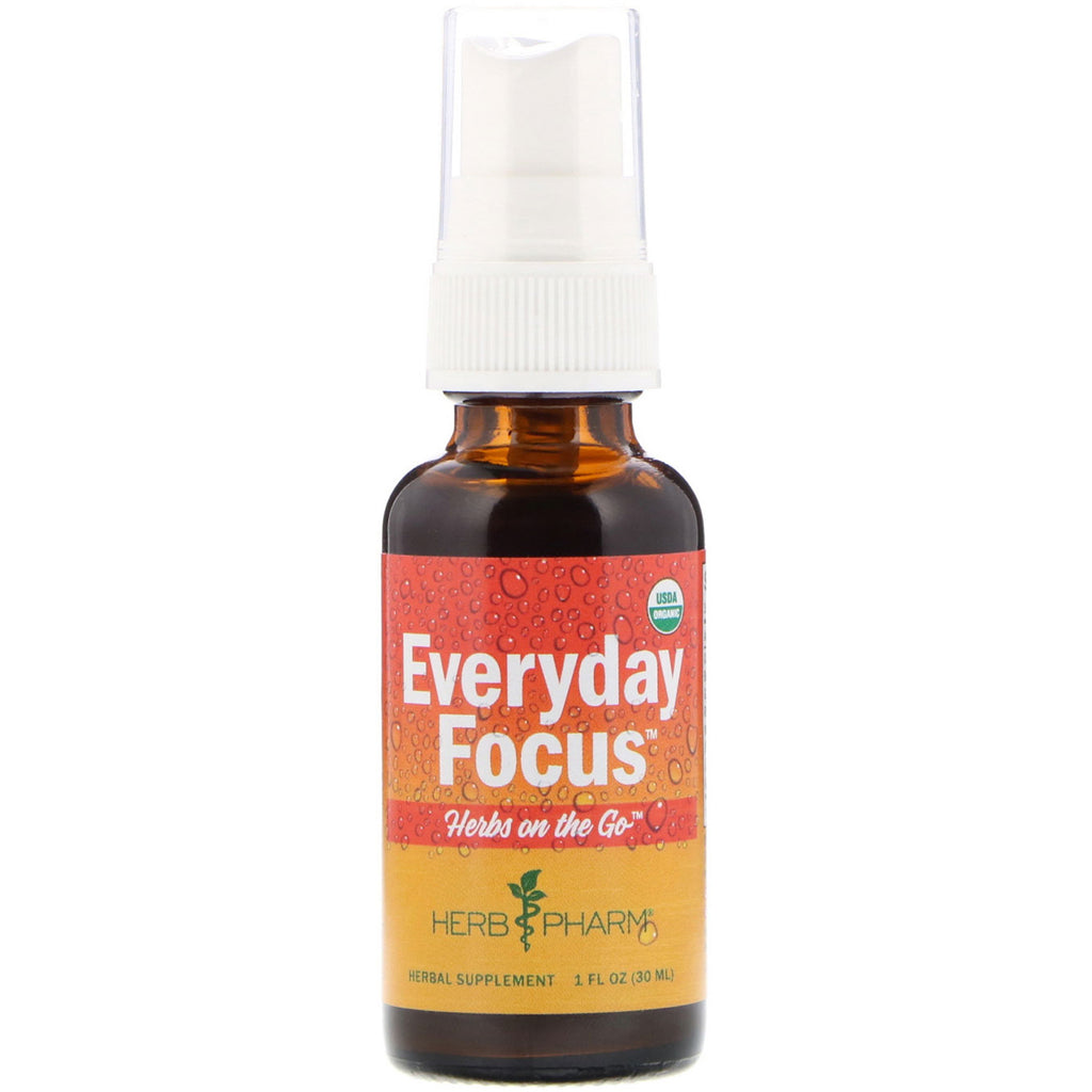 Herb Pharm, Herbs on the Go, Everyday Focus, 1 fl oz (30 ml)