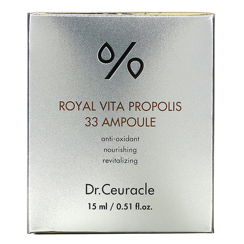Dr. Ceuracle, Propóleo Royal Vita, 33 ampollas, 15 ml (0,51 oz. líq.)