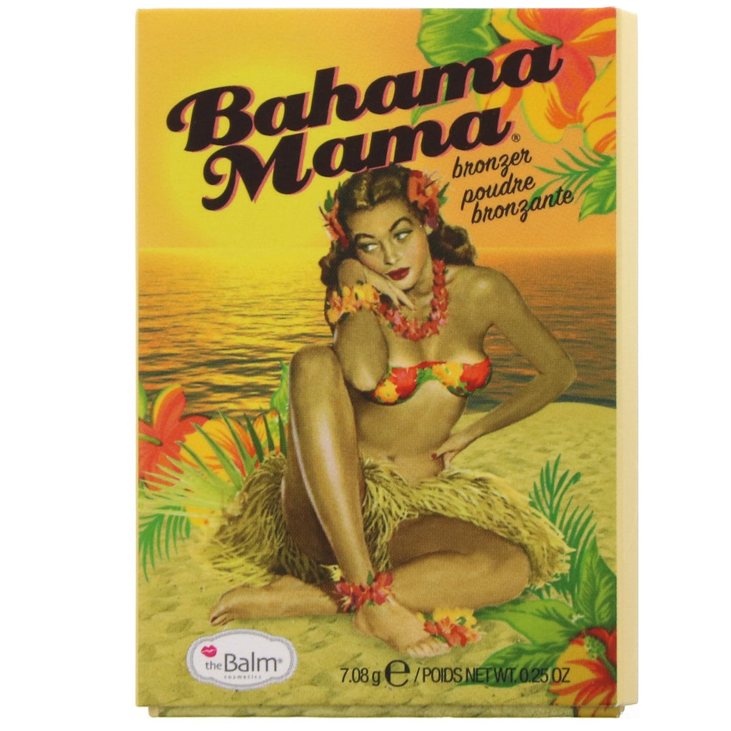 theBalm Cosmetics, Bahama Mama, Bronzer, Shadow &amp; Contour Powder, 0,25 oz (7,08 g)